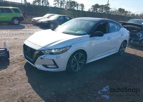 2021 Nissan Sentra Sr Xtronic Cvt из США, поврежденный, VIN 3N1AB8DV6MY301079